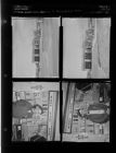 Opening of oversized Gulf station (4 Negatives), December 1955 - February 1956, undated [Sleeve 38, Folder a, Box 9]